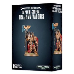 Games Workshop Warhammer 40,000   Adeptus Custodes: Captain-General Trajann Valoris - 99120108076 - 5011921172047