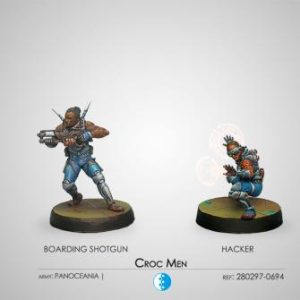 Corvus Belli Infinity   Croc Men (Boarding Shotgun / Hacker) - 280297-0694 - 2802970006949