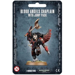 Games Workshop Warhammer 40,000   Blood Angels: Chaplain With Jump Pack - 99070101070 - 5011921152827