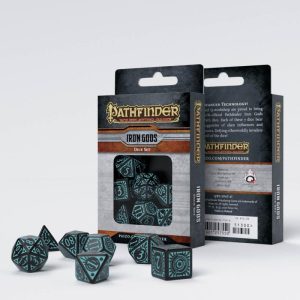 Q-Workshop    Pathfinder Iron Gods Dice Set (7) - SPAT67 - 9781601257550