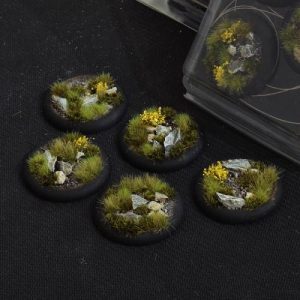 Gamers Grass    Battle Ready: Highland RoundLip 40mm (x5) - GGB-HLRL40 -