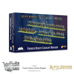 Warlord Games Black Powder Epic Battles   Black Powder Epic Battles: Waterloo - French Heavy Cavalry Brigade - 312002003 - 5060572509931