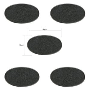 Games Workshop (Direct)    Citadel 60x35mm Oval Bases - 99079999006 - 5011921064656