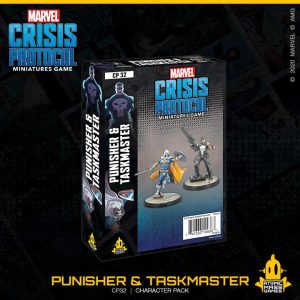 Atomic Mass Marvel Crisis Protocol   Marvel Crisis Protocol: Punisher and Taskmaster - CP32 - 841333109363