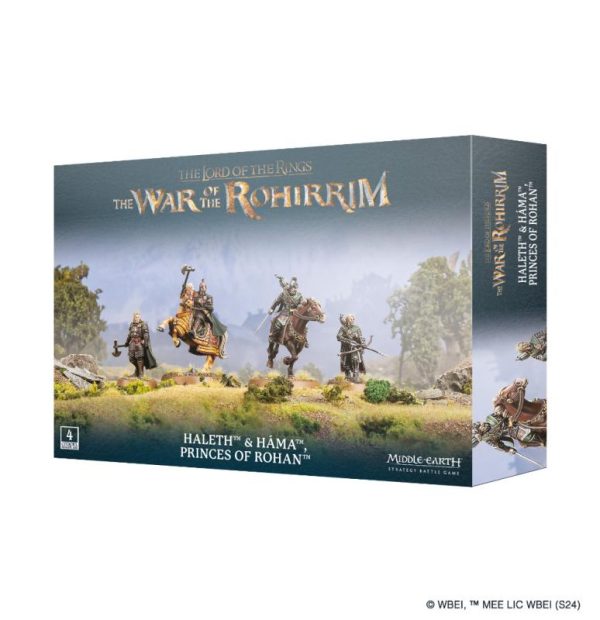 Games Workshop Middle-Earth Strategy Battle Game   Middle-Earth Strategy Battle Game: Haleth & Hama Princes Of Rohan - 99121464038 - 5011921244973