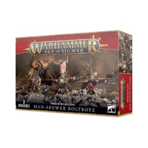 Games Workshop Age of Sigmar   Orruk Warclans Man-skewer Boltboyz - 99120209075 - 5011921155712