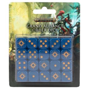 Games Workshop (Direct) Age of Sigmar   Grand Alliance Order Dice - 99220299086 - 5011921142330