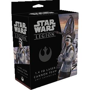 Atomic Mass Star Wars: Legion   Star Wars Legion: 1.4 FD Laser Cannon Team - FFGSWL14 - 841333105143