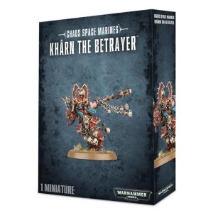 Games Workshop Warhammer 40,000   Chaos Space Marines: Kharn the Betrayer - 99120102184 - 5011921207534