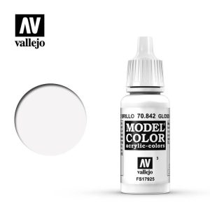 Vallejo    Model Color: Gloss White - VAL70842 - 8429551708425