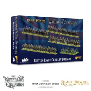 Warlord Games Black Powder Epic Battles   Black Powder Epic Battles: Waterloo - British Light Cavalry Brigade - 312001002 - 5060572509894