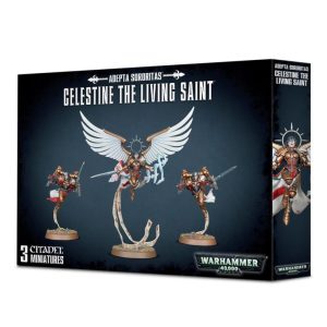 Games Workshop Warhammer 40,000   Adepta Sororitas: Celestine, The Living Saint - 99120108066 - 5011921156856