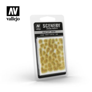 Vallejo    AV Vallejo Scenery - Wild Tuft - Beige, Large: 6mm - VALSC420 - 8429551986182