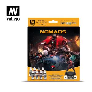 Vallejo    AV Vallejo Model Color Set - Infinity Nomads Exclusive - VAL70233 - 8429551702331