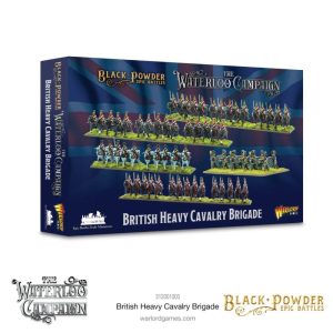 Warlord Games Black Powder Epic Battles   Black Powder Epic Battles: Waterloo - British Heavy Cavalry Brigade - 312001003 - 5060572509900