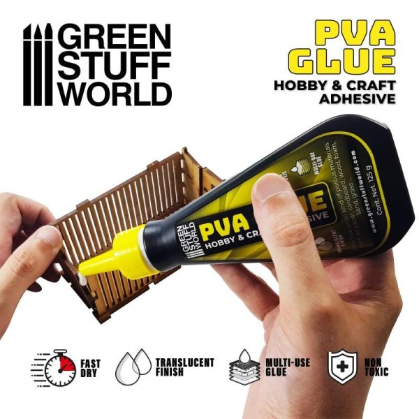 Green Stuff World    PVA glue 250gr - 8435646502243ES - 8435646502243