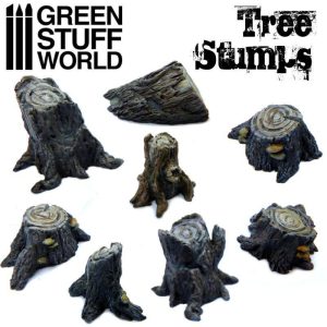 Green Stuff World    Tree Stumps - 8436574500387ES - 8436574500387