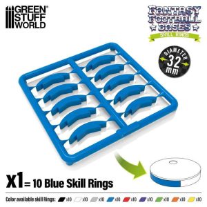 Green Stuff World    Skill Ring 32mm Blue - 8435646523941ES - 8435646523941