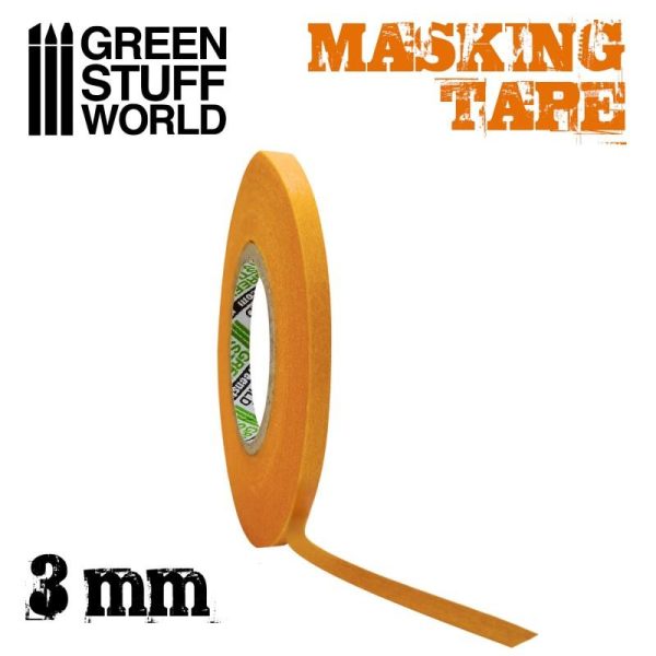 Green Stuff World    Masking Tape - 3mm - 8436574505023ES - 8436574505023