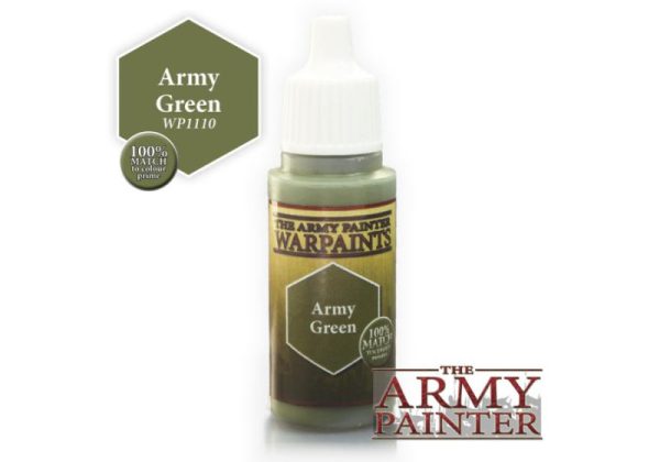 The Army Painter    Warpaint: Army Green - APWP1110 - 2561110111119